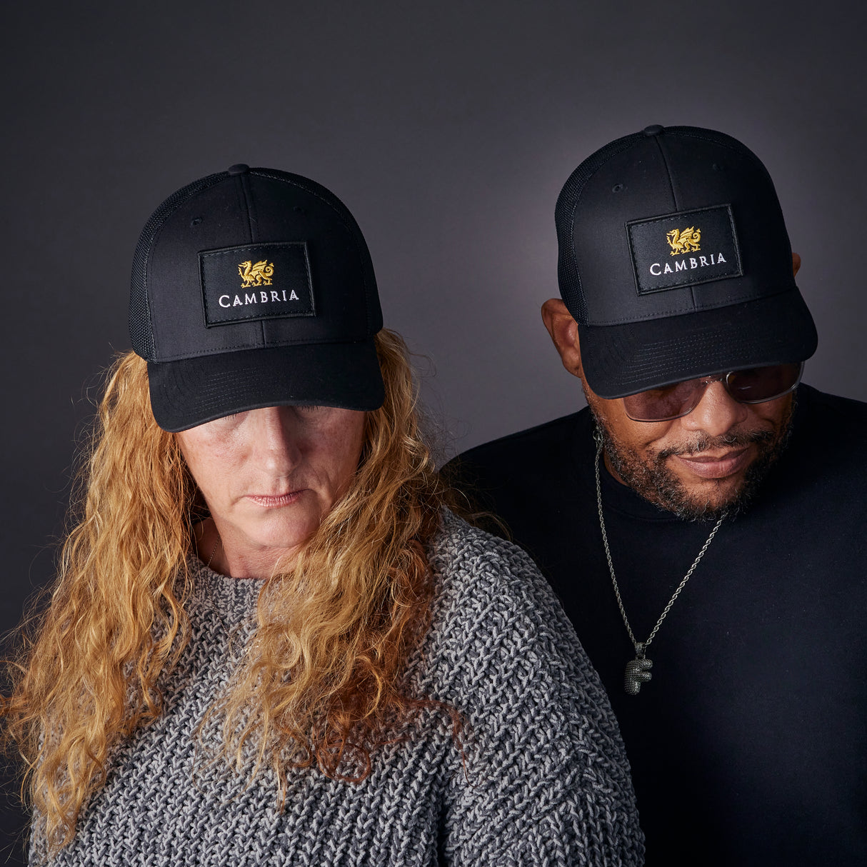 Northern Lids Black Trucker Hat