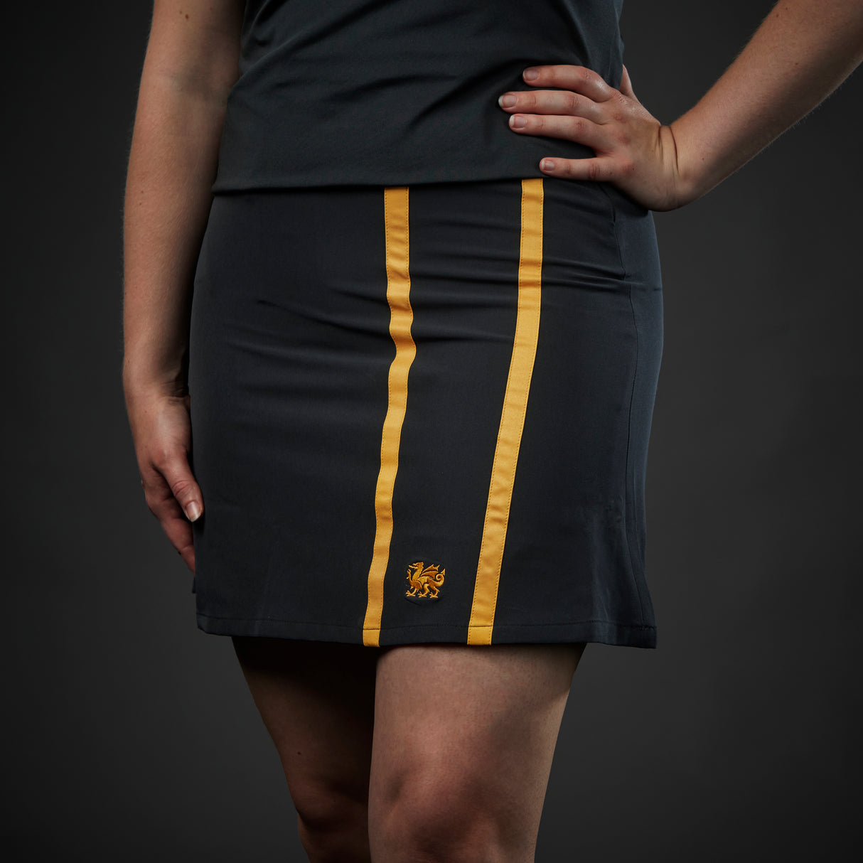 Women's Cambria Black Skort
