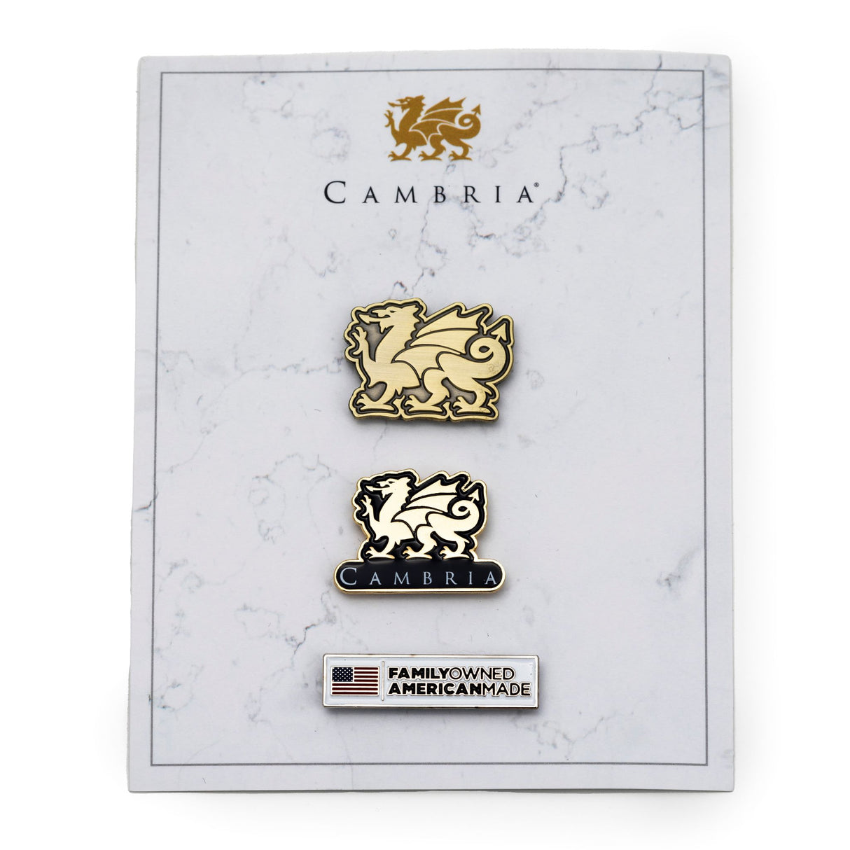 Cambria Enamel Pin Set