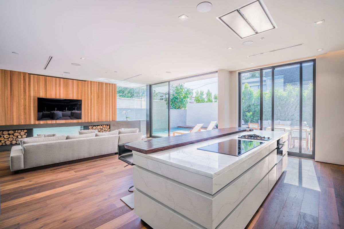 Inverness Frost Cambria Quartz Installation