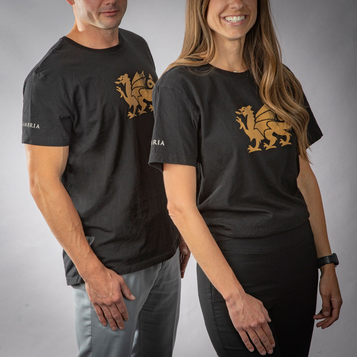 Cambria Butterwash Short Sleeve Black T-Shirt