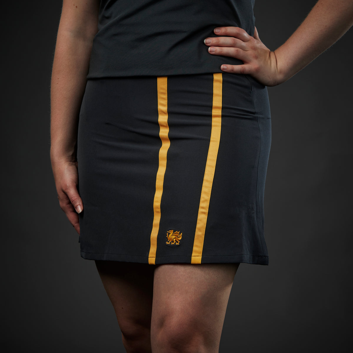 Women's Cambria Black Skort