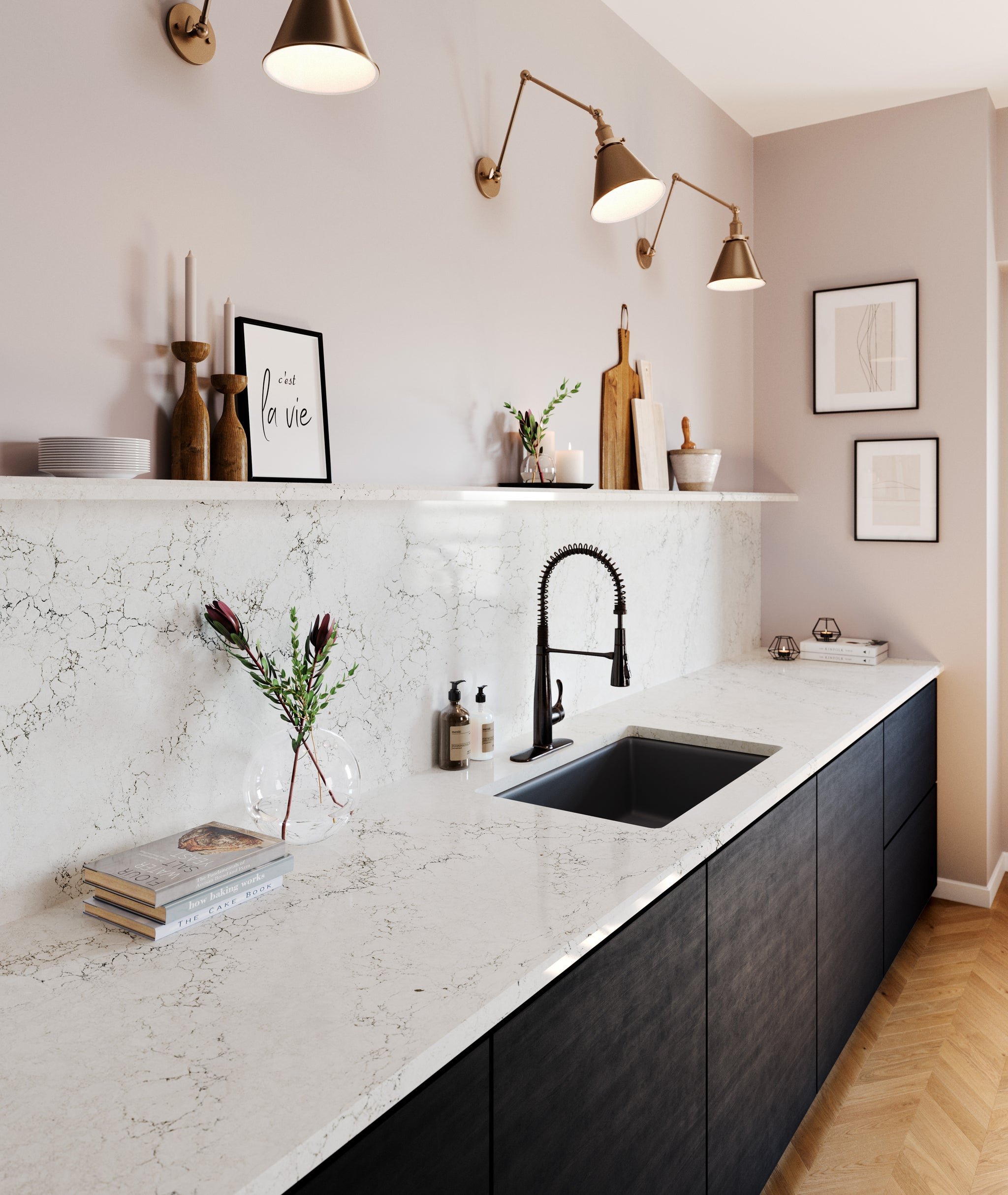 Whitendale Quartz Sample - Cambria Quartz Surfaces – Cambria