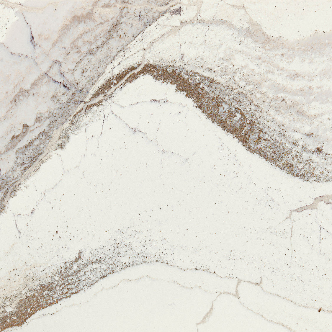Windsor Brass Satin Ridge™ Quartz Sample - Cambria Quartz Surfaces ...