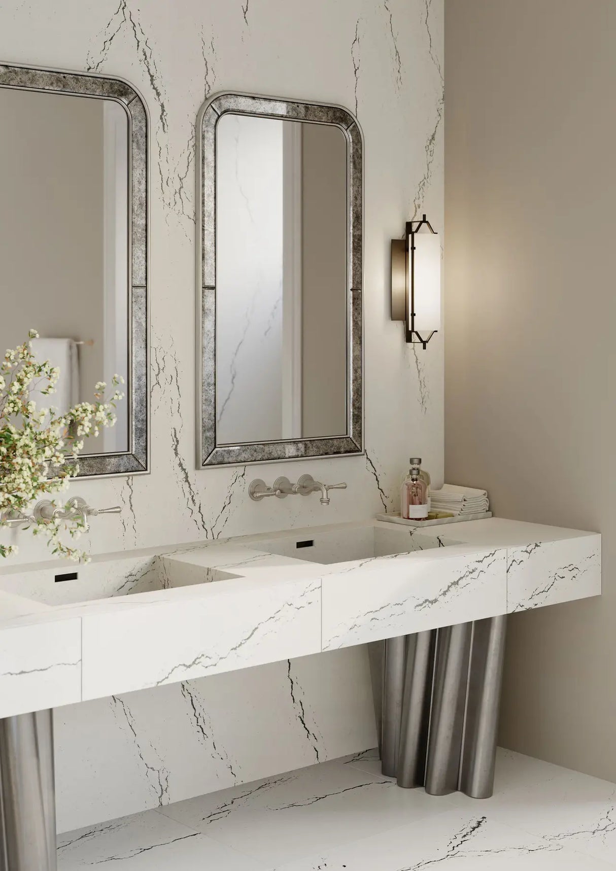 Berkshire Steel Satin Ridge™ Quartz Sample