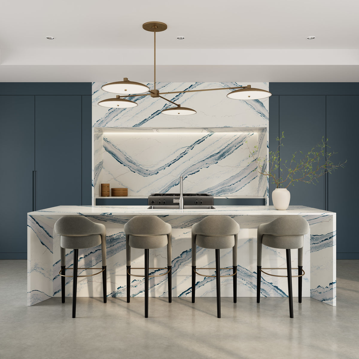 Inverness Bristol Bay™ Quartz Sample - Cambria Quartz Surfaces ...