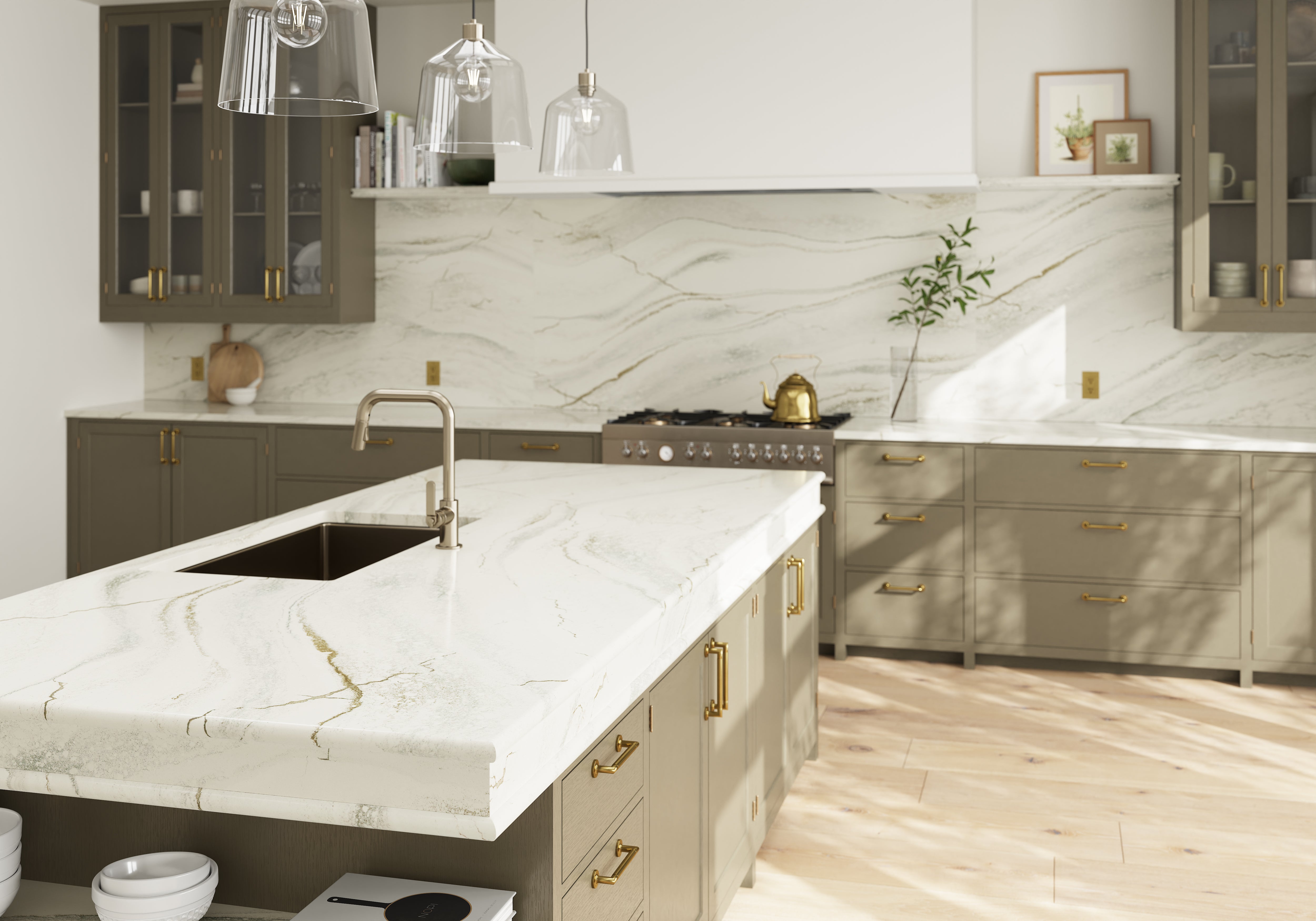 Inverness Everleigh™ Quartz Sample - Cambria Quartz Surfaces – Cambria ...