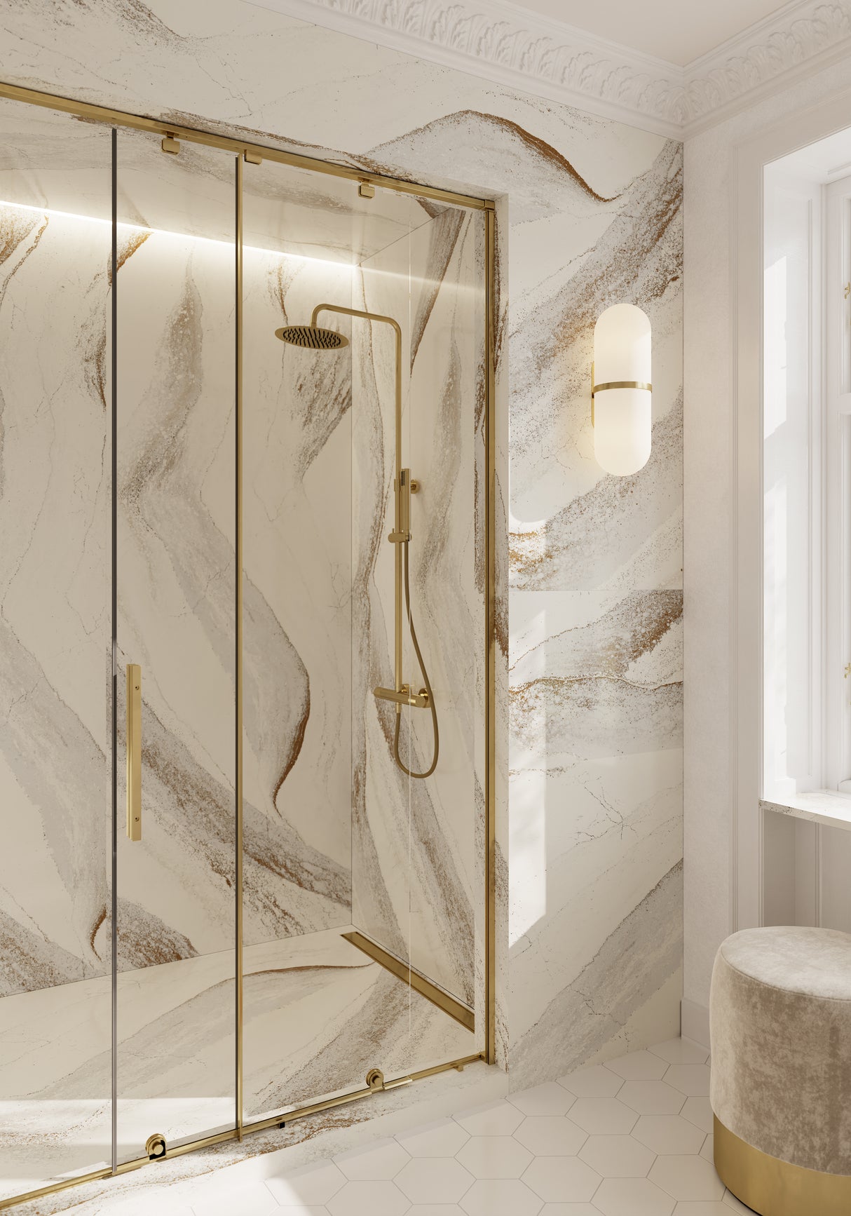 Windsor Brass™ Quartz Sample