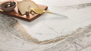 Windsor Brass Satin Ridge™ Quartz Sample