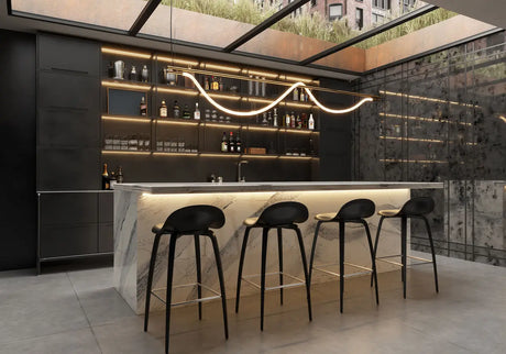 Windsor Steel Satin Ridge™ Quartz Sample