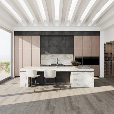 Harlow Quartz Kitchen Island