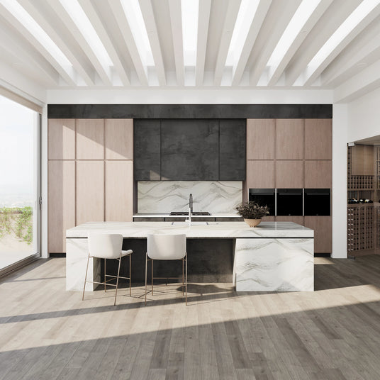 Harlow Quartz Kitchen Island