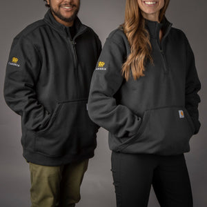 Carhartt Midweight 1/4-Zip Mock-Neck Sweatshirt